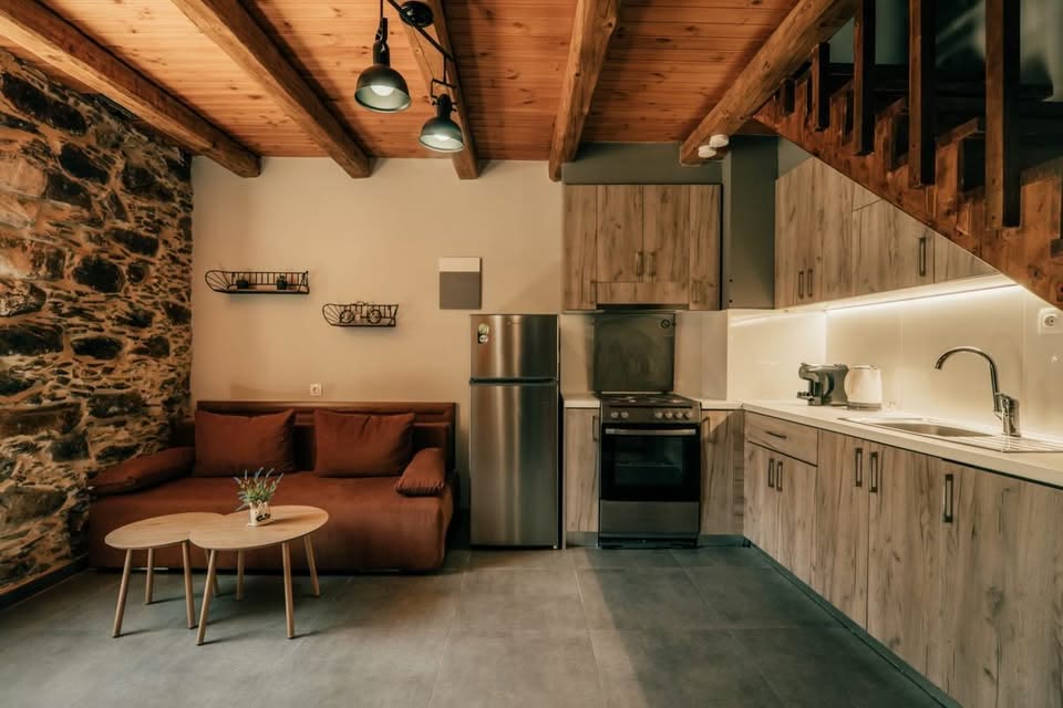 One Bedroom Maisonette — open-plan living